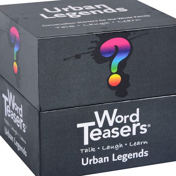 Word Teasers Random Topic Conversation Starters Urban Legends - Picture 1 of 5